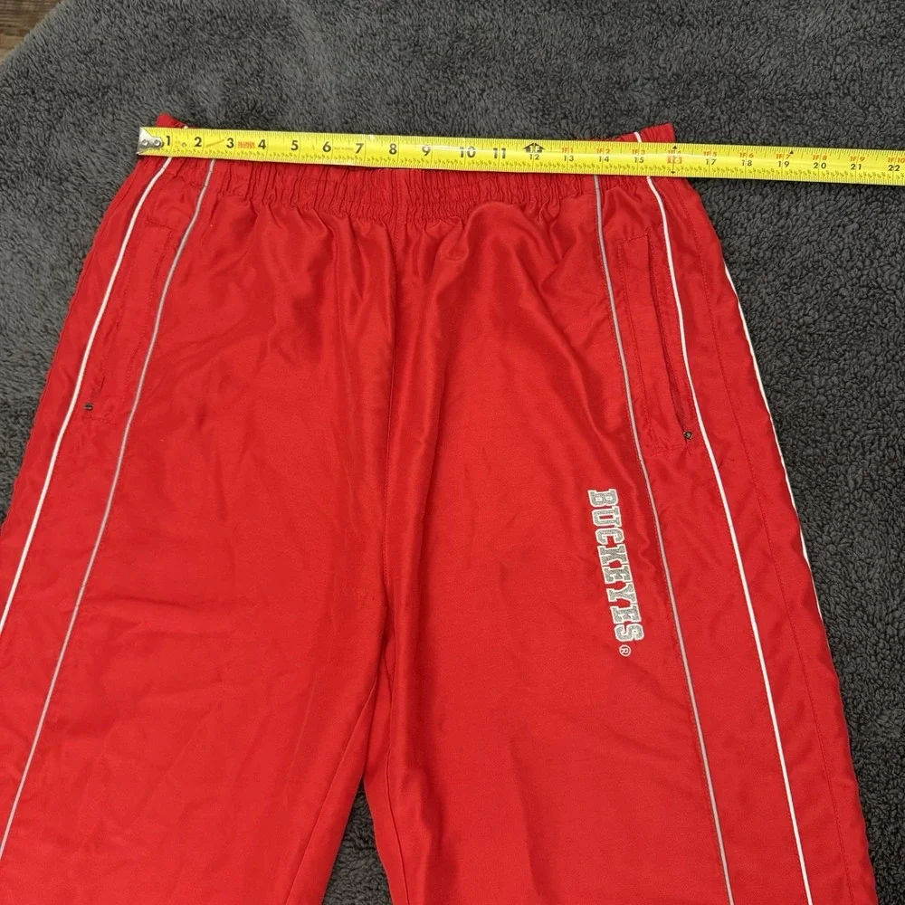 Vintage Colosseum Athletics Ohio State Track Pants Embroidered Team Logos Size L